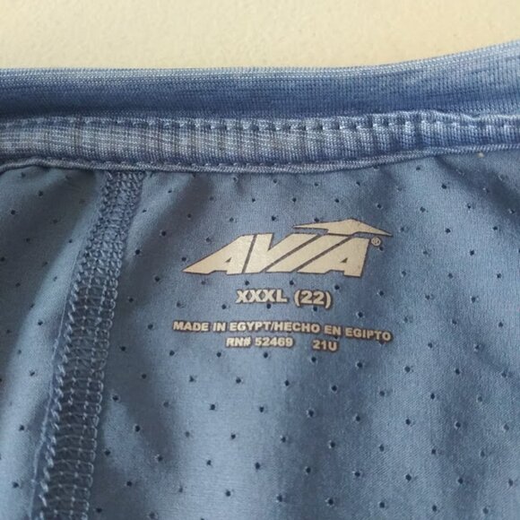 Avia women's size XXXL (22) long sleeve blue shirt - Picture 13 of 13